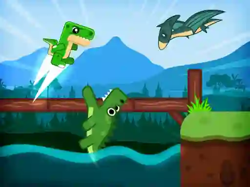 Игра Dino kids Adventure онлајн