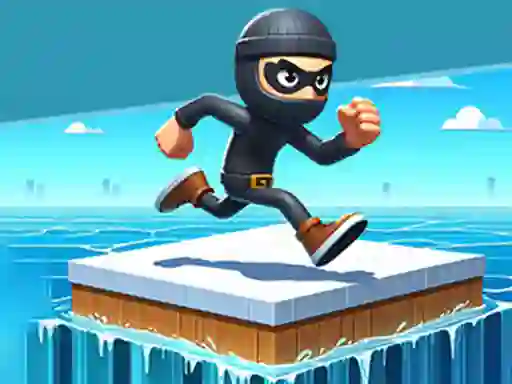 Игра Coin Thief 3D Race онлајн