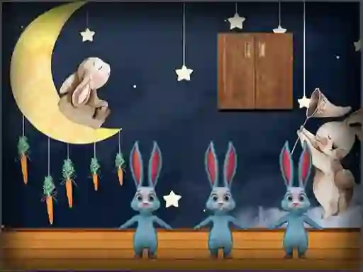 Игра Amgel Bunny Room Escape 2 онлајн
