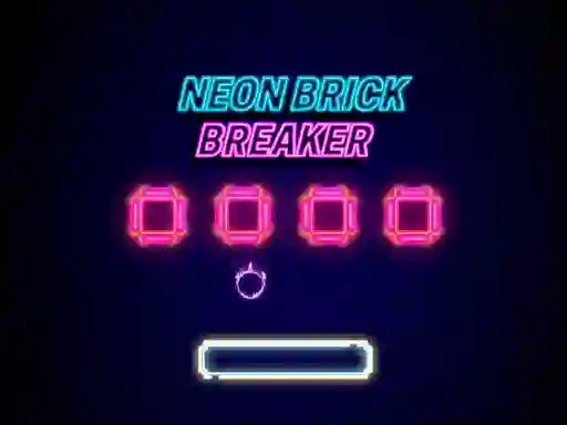 Игра Neon Brick Breaker онлајн