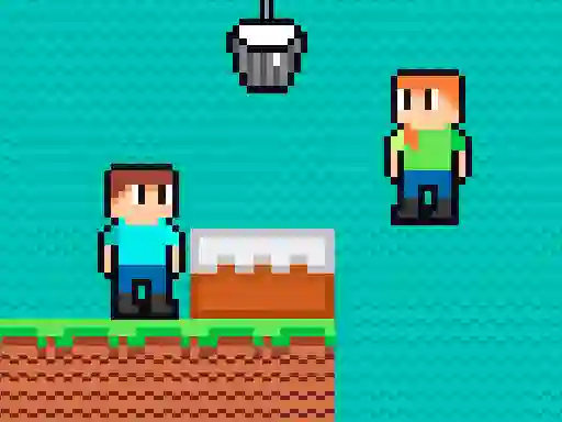 Игра Brothers are making a cake онлајн