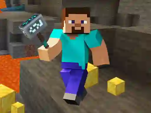 Игра Minecraft Hidden Golden Blocks онлајн