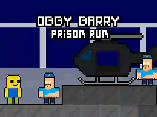 Игра Obby Barry Prison Run онлајн