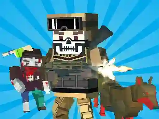 Игра Crazy Pixel Apocalypse 9 онлајн