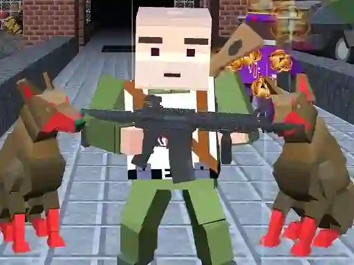 Игра Pixel Apocalypse Survival Online онлајн