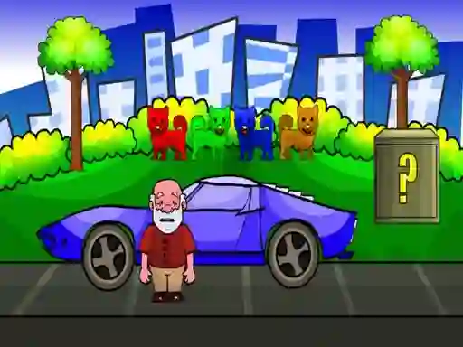 Игра Find The Old Man's Car Key онлајн