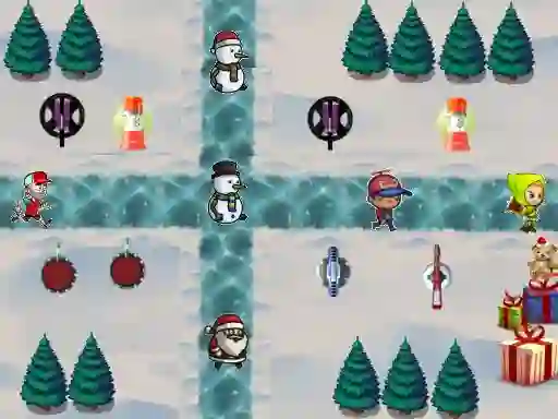 Игра Christmas Defense онлајн