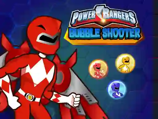 Игра Power Rangers Bubble Shoot онлајн