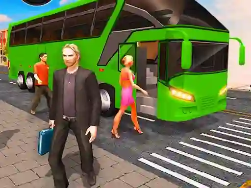 Игра Bus Driving City Sim 2022 онлајн