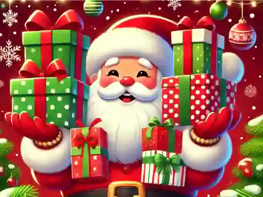 Игра Christmas Gift Jump онлајн