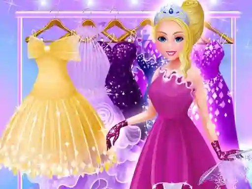 Игра Cinderella Dress Up Girls онлајн