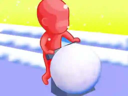 Игра Giant Snowball Rush онлајн