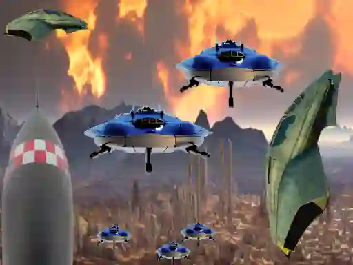 Игра Ufo Mars онлајн