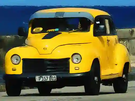 Игра Cuban Taxi Vehicles онлајн