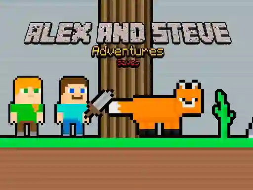 Игра Alex and Steve Adventures Saves онлајн