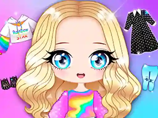 Игра Chibi Beauty Salon Dress Up And Spa онлајн
