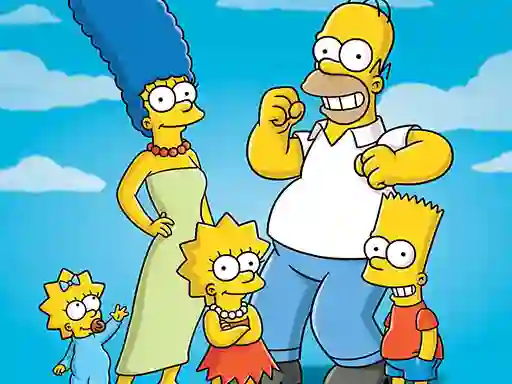 Игра Simpsons Jigsaw Puzzle Collection онлајн