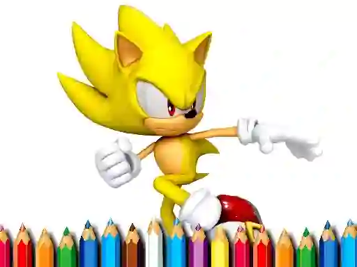 Игра Sonic Coloring Book онлајн