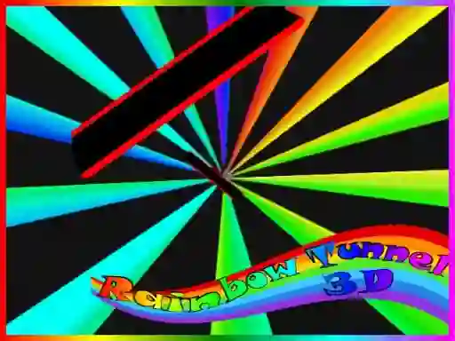 Игра Rainbow Tunnel 3D онлајн