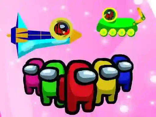 Игра Among Us Color fall онлајн