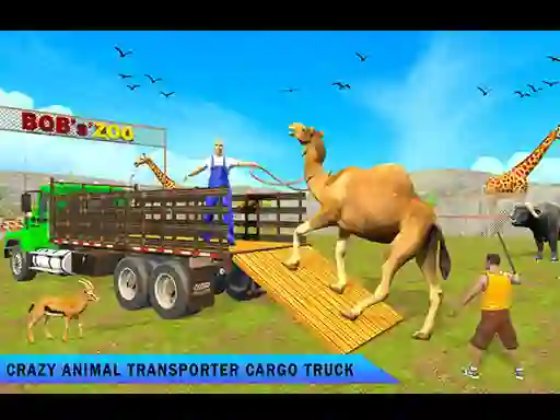 Игра Zoo Animal Transport Game онлајн