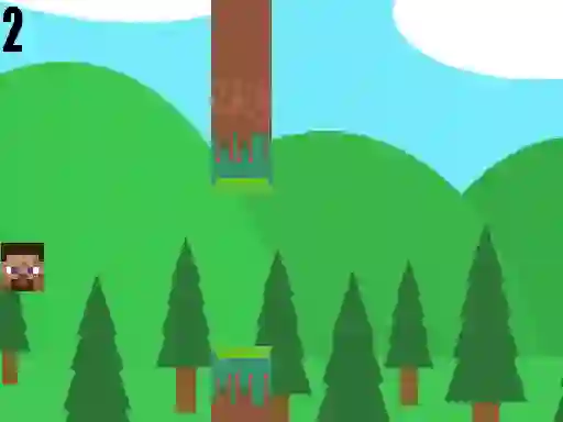 Игра MC Flappy Steve онлајн