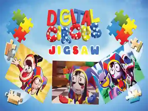 Игра Digital Circus JigSaw онлајн