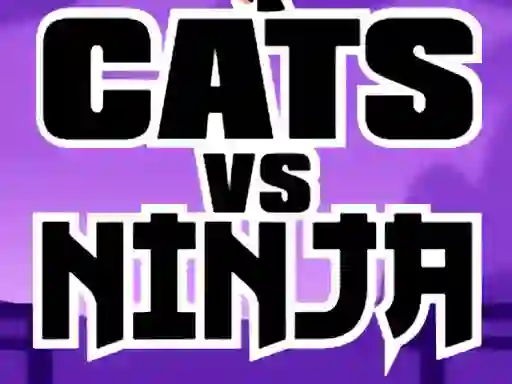 Игра Cats Vs Ninja онлајн