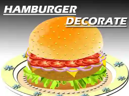 Игра Hamburger Decorating онлајн
