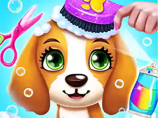Игра Puppy Friends Pet Dog Salon онлајн