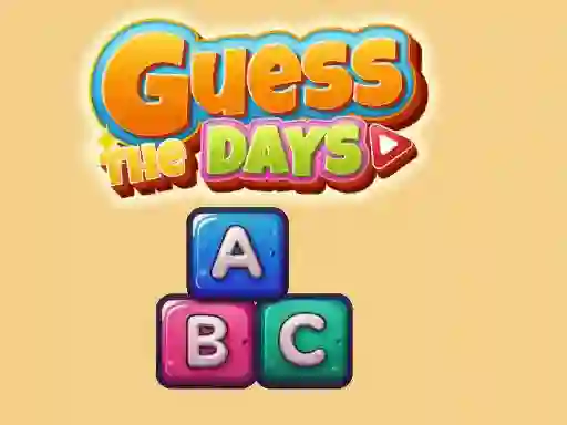 Игра Guess The Days онлајн