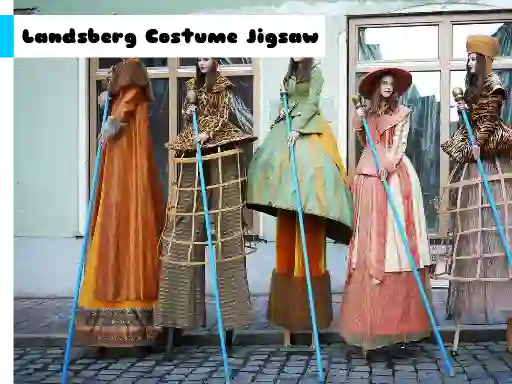 Игра Landsberg Costume Jigsaw онлајн