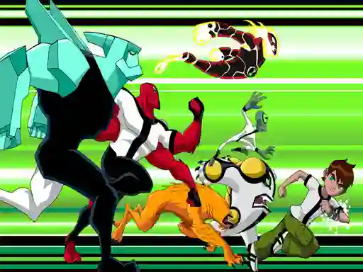 Игра Ben 10 Jump Force онлајн