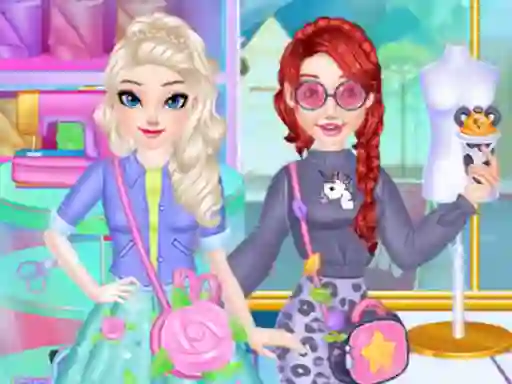 Игра Fashion Princess Sewing Clothes онлајн