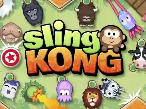 Игра Sling Kong онлајн