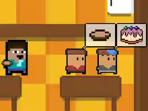 Игра Noob Restaurant Simulator онлајн
