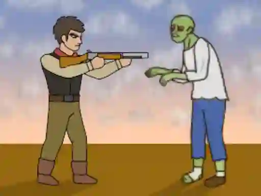 Игра Cowboy Survival Zombie онлајн