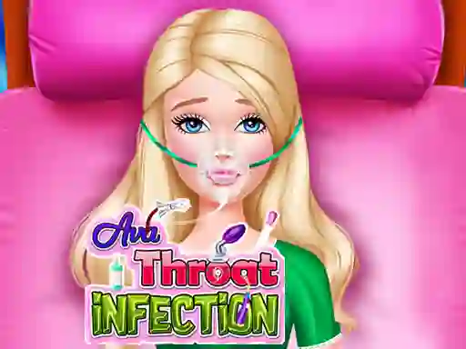 Игра Ava Throat Infection онлајн