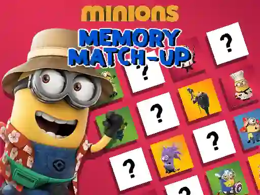 Игра Minions Memory Match Up онлајн