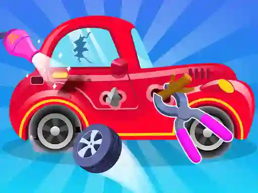 Игра Car Care Repair DuDu Mechanic онлајн