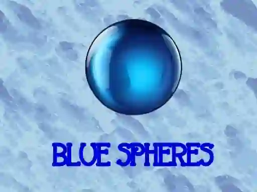Игра Blue spheres онлајн