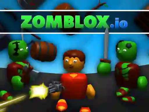 Игра Zomblox.io онлајн