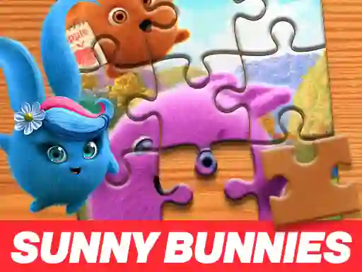 Игра Sunny Bunnies Jigsaw Puzzle онлајн