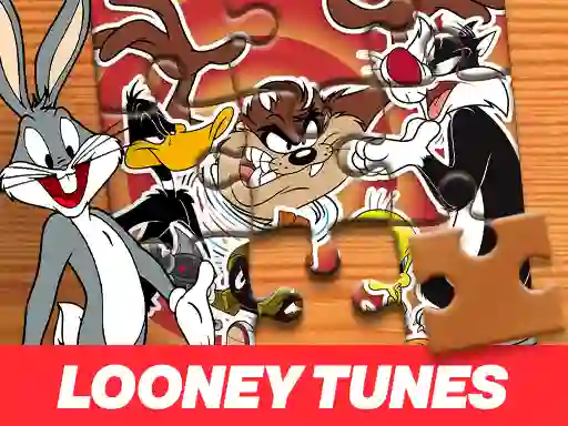 Игра Looney Tunes Jigsaw Puzzle онлајн