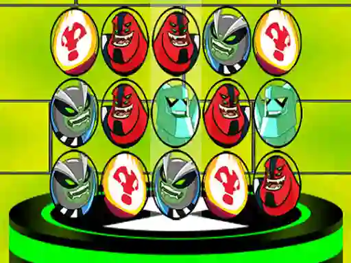 Игра Ben 10 Match 3 Aliens онлајн