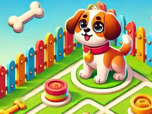 Игра Rescue Dog puzzle онлајн
