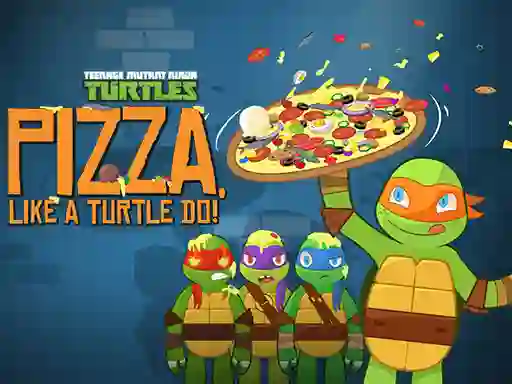 Игра Ninja Turtles: Pizza Like A Turtle Do! онлајн