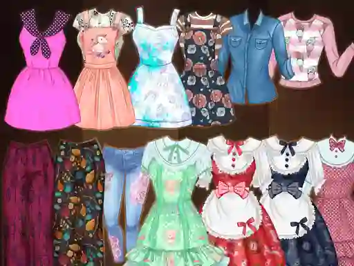 Игра Kawaii High School Fashion онлајн