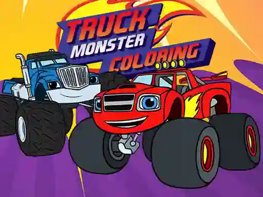 Игра Baze and the monster machines Coloring Book онлајн