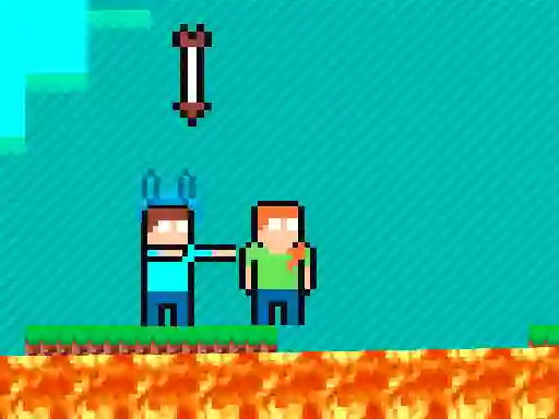 Игра Pixel Battle Upward онлајн